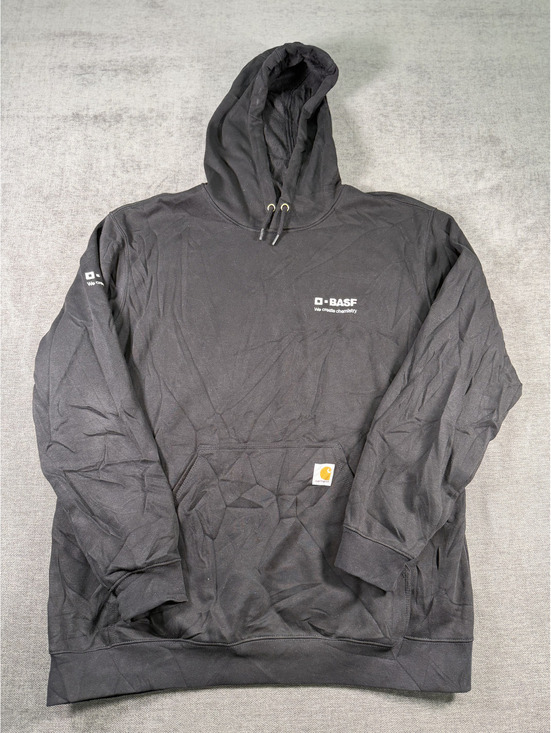 Carhartt BASF Black Loose Fit XL Hoodie Sweatshirt